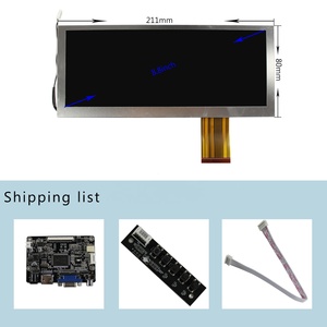 Módulo de pantalla LCD TFT Tipo barra de 8,8 pulgadas, 1920x480, alto brillo, con kits de placa controladora de HD-MI para automoción - Product Image 5