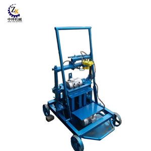 <strong>Interlocking</strong> Stabilized Soil Manual Polystyrene <strong>Blocks</strong> Concrete <strong>Block</strong> Laying Automatic Brick Making Machine Price in India - Product Image 5