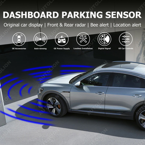 OE Dashboard Display Car <strong>Parking</strong> <strong>Sensor</strong> <strong>System</strong> <strong>with</strong> 8 Original Digital <strong>Sensors</strong> Suitable for Toyota Prado Camry RAV4 Nissan BLACK - Product Image 3