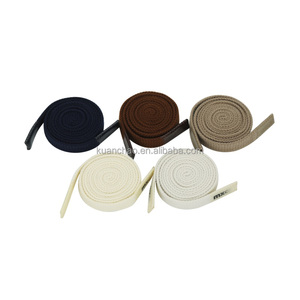 Ropa personalizada Ropa Pantalones Cordón Logo Cuerdas Poliéster Sudadera con capucha Cordón Cordones Cuerda plana elástica - Product Image 2