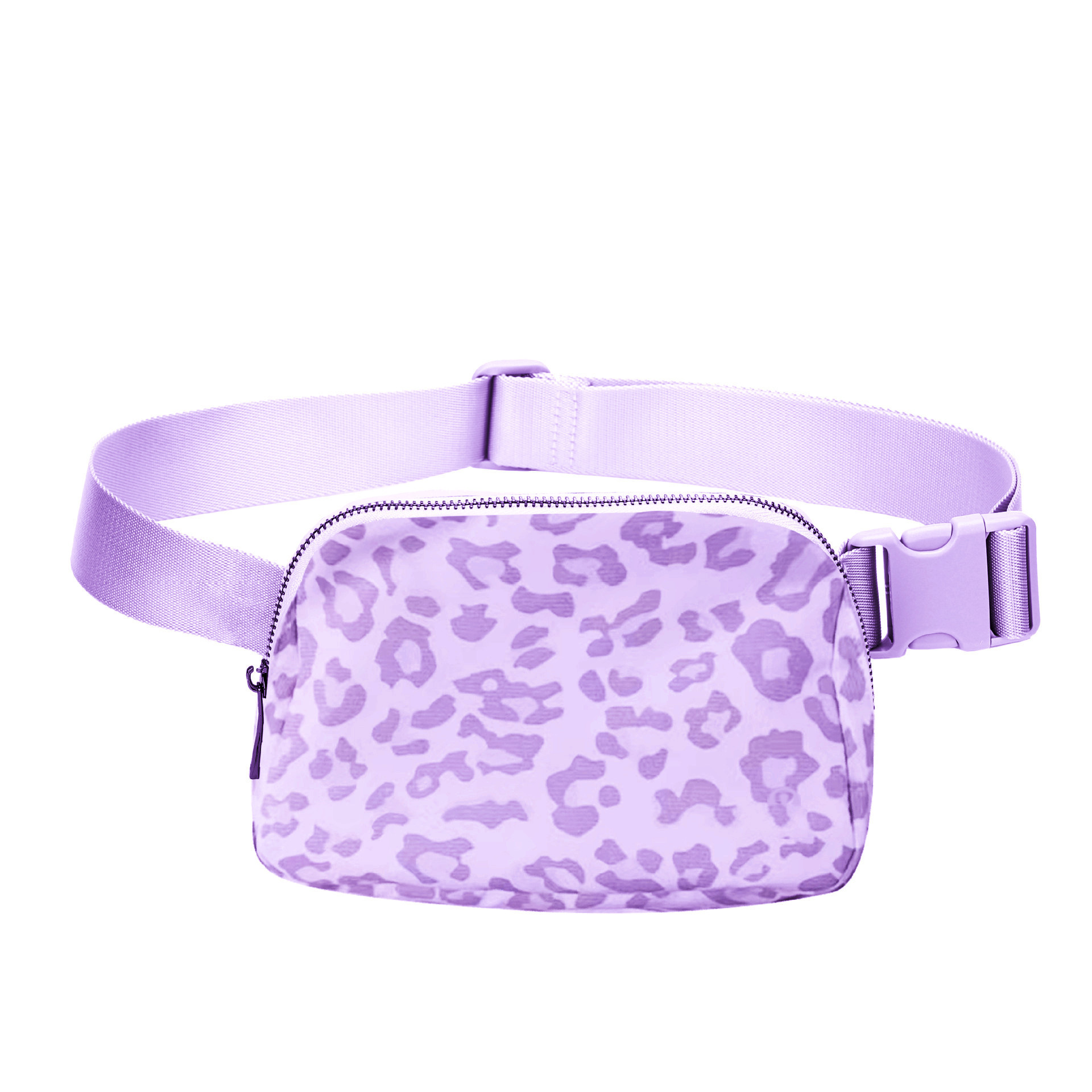 Leopard print light purple