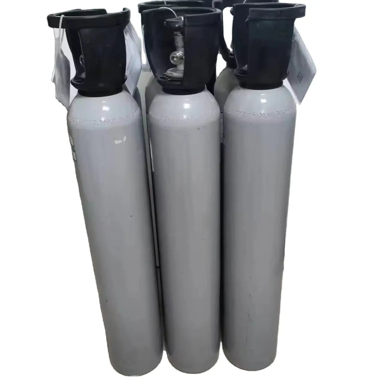 Cilindro de gas nitrógeno ISO/CE 8L/20L/40L 99.99% N2 para uso industrial/cilindros de gas de aluminio de conservación