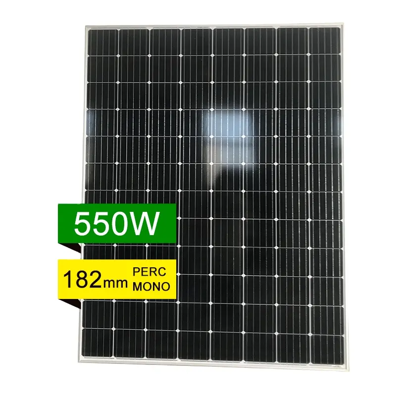 Vendita calda a buon mercato 530w 535w 540w 545w 550w Mono mezze celle pannelli solari PERC