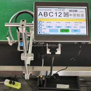 Kleiner automatischer Tinten strahl drucker Fabrik Produktions linie Druck datum Markierung Intelligente Chargencode-Codier maschine - Product Image 3