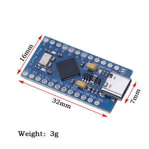 Arduinos için TYPE-C USB ATMEGA32U4 modülü 5V 16MHz kurulu ATMEGA32U4-AU/MU denetleyici pro-mikro Pro Mini değiştirin