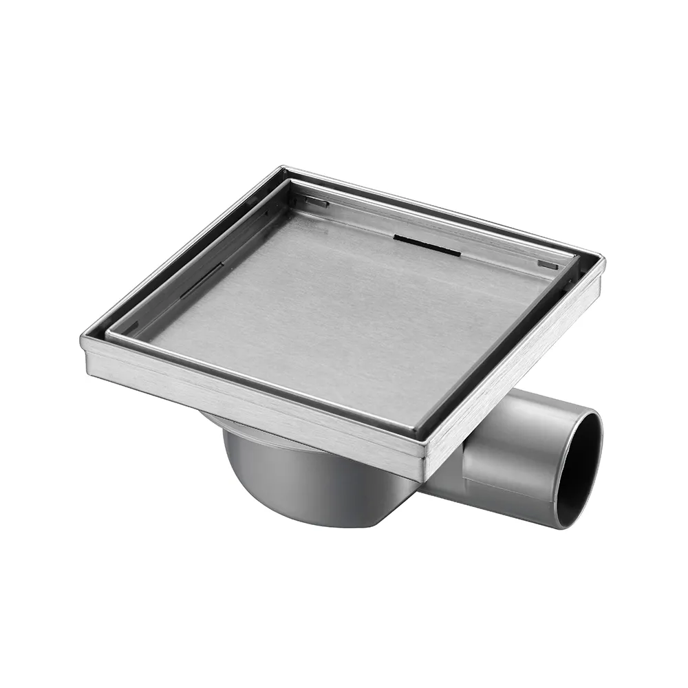 Ss 304 Edelstahl quadratischer Dusch ablauf Boden ablauf Anti-Geruch Deodorant Badezimmer Küche europäischen Markt Siphon