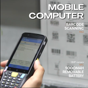 Neu Android robuste pda Mobile Computer Daten sammler mit numerischer Tastatur Barcode-Scanner pda für Inventar - Product Image 3