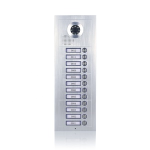 Sistema de intercomunicación de teléfono para puerta, monitor de 7 pulgadas, 4 + 2 cables, llamada directa, multi apartamento - Product Image 1