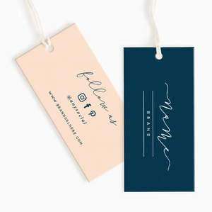 <strong>High</strong> <strong>Quality</strong> Cheap <strong>String</strong> Rope Swing tag Custom Embossed Recycled Paper Hang Tag
