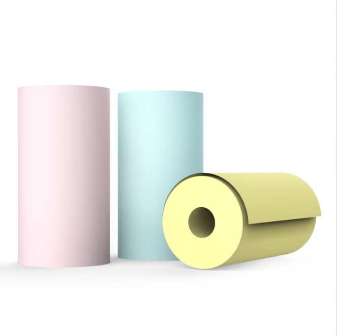 papier thermique coloré-21 rouleaux