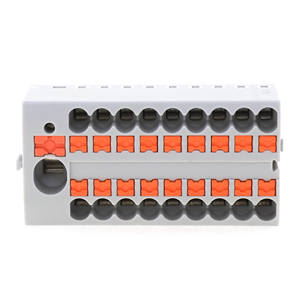 Bloque de terminales de Riel din de conexión rápida, enchufe Push-in de alta calidad, PT Fix, nuevo diseño - Product Image 1