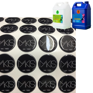 Doming reçine AB üreticileri sıvı 2 bölüm epoksi reçine şeffaf tedarikçiler fiyatı - Product Image 3