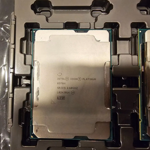 CPU Intel Xeon Platinum 8376H <strong>Processor</strong> 38.5M <strong>Cache</strong>, 2.60 GHz SRJXS CD8070604480501 Server <strong>Computer</strong> Processing Unit - Product Image 1