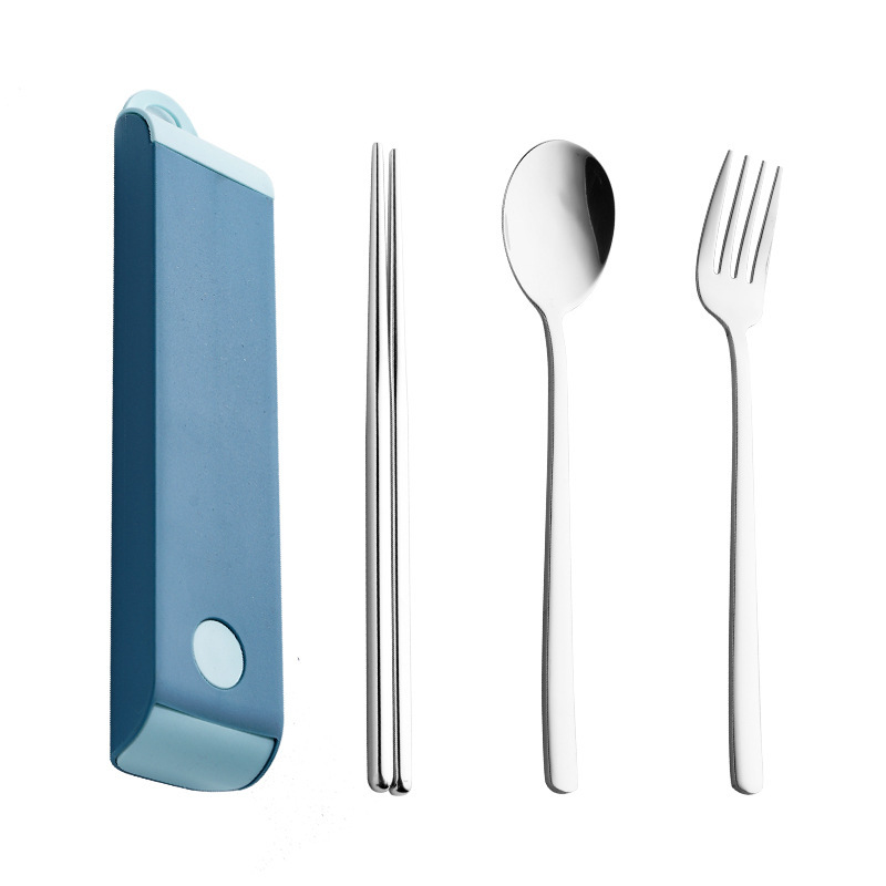Ensemble trois pièces bleu