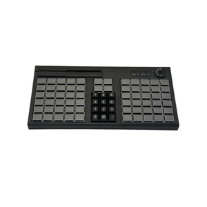 76 Keys PS/2 + USB Interface Membrane <strong>Programming</strong> POS <strong>Keyboard</strong> with MSR KB76M - Product Image 4