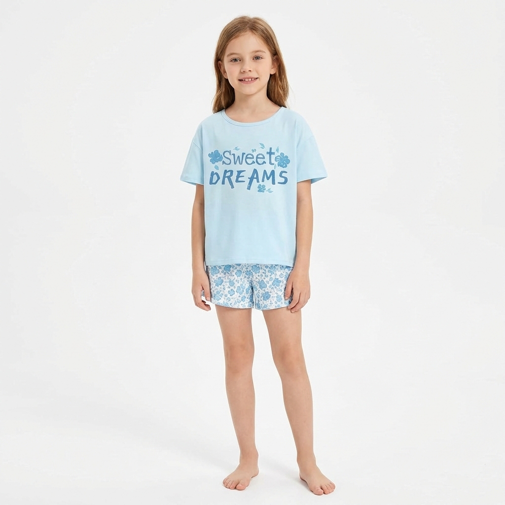 Blue(shirt & Pants Set)