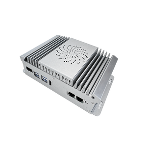 I5 Mini X86 PC de escritorio sin ventilador para control industrial 6USB Dual LAN RS232 VGA Intel Linux OS Aplicaciones industriales integradas - Product Image 3