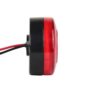 拖车侧标志灯反射器12V 24v发光二极管卡车间隙灯公共汽车货车露营车侧位置灯琥珀色红色白色 - Product Image 3