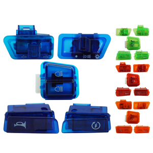 Bộ phụ kiện năm công tắc sửa đổi xe máy công tắc đèn pha đèn pha bằng nhựa công tắc khởi động còi mờ - Product Image 2