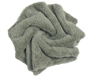 SEQ yumuşak silin peluş Edgeless mikrofiber gelişmiş parlatıcı havlu 500 GSM mercan polar havlu 40x40