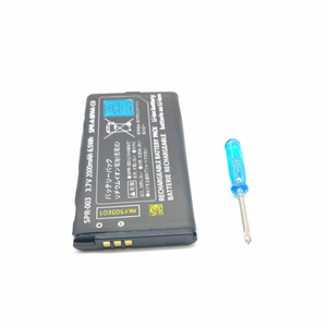 新しい3DS XL/LLホストバッテリー内蔵SPR-003 3.7V 2000mAhの交換用バッテリー - Product Image 3