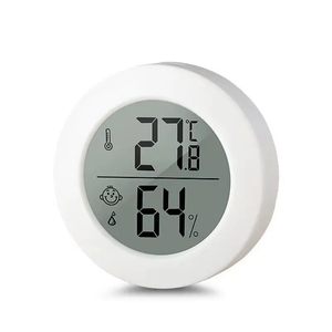 Mini termohigrómetro interior altamente sensible Pantalla de temperatura y humedad del hogar con tecnología de sensor avanzado - Product Image 1