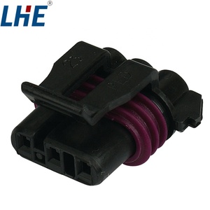 Delphi 12059595 Pbt Gf30 Auto Obd Conector Com Conector Fêmea de Bloqueio À Prova D' Água