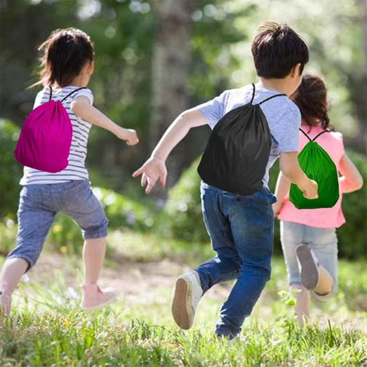 Customizable Polyester Drawstring Backpacks with Logo Printing | OEM/ODM Bulk Orders for Promotional Gifts