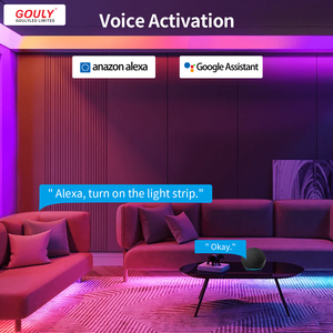 Gouly, контроллер светодиодной ленты, 4-канальный, Wi-Fi, bluetooth, 2,4 ГГц, Управление приложениями, пульт дистанционного управления - Product Image 6