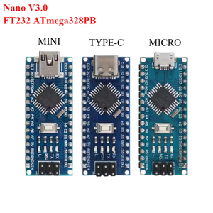 Nano V3.0 geliştirme kurulu FT232 ATmega328PB Arduino için geliştirilmiş sürüm mikrodenetleyici modülü