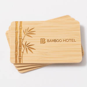 מותאם אישית גודל במבוק עץ nfc rfid עץ גישה עסקית מערכת ניהול בית מלון כרטיס בית חכם - Product Image 2