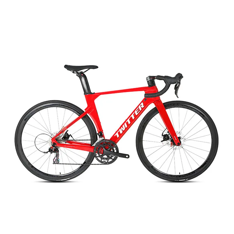 9kg Superlight full Carbon fiber 24 velocità freno a disco road bike break wind racing bike