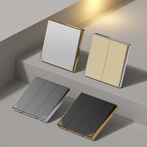 ซ็อกเก็ตกลมสลับ15A ประสิทธิภาพที่สง่างามพร้อมเต้ารับ2ขาพร้อมไฟ LED - Product Image 5