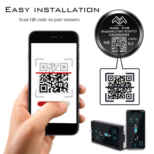 摩托车TPMS传感器Ble4.0 TPMS适用于带通用2 TPMS传感器的安卓iOS手机轮胎压力检测器 - Product Image 3