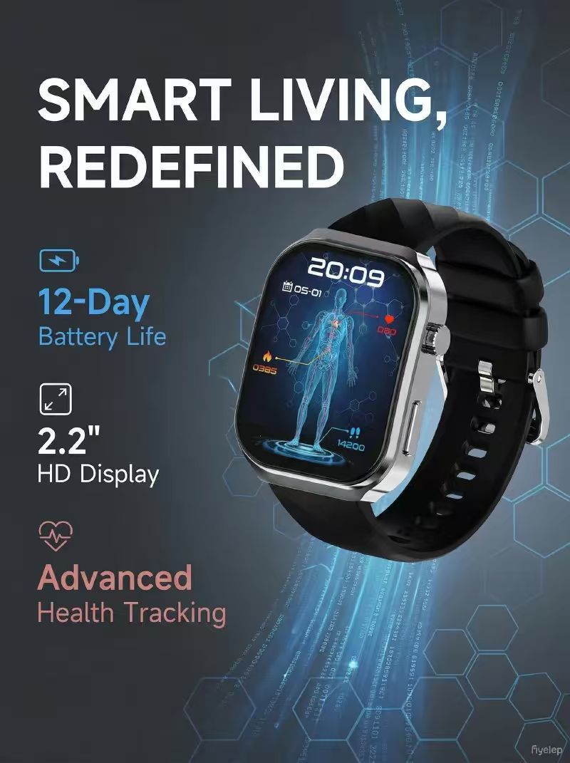 U13 smart watch foreign language version-black