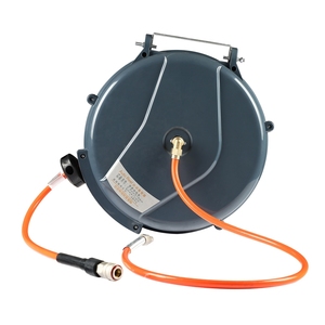 25m High Pressure Automatic Hose Reel  3/8&quot; Retractable Iron Plate Housing Mini Air Pipe Auto  Reel for Air Compressor - Product Image 2