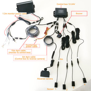 Promotion 4 <strong>Sensors</strong> <strong>Backup</strong> Camera Truck Blind Spot Detection <strong>System</strong> With Voice for toyota rav4 2019-2022 - Product Image 5