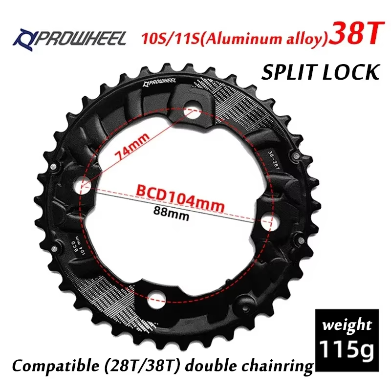 38T AL pour 28-38T - NOIR