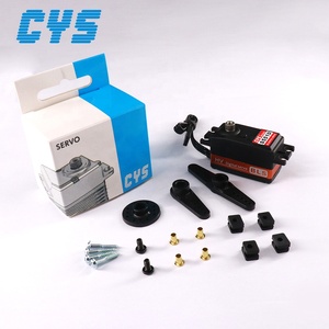 5kg fırçasız dijital düşük profilli alaşım orta kasa Servo, su geçirmez alüminyum dişli özel Servo RC araba - Product Image 5
