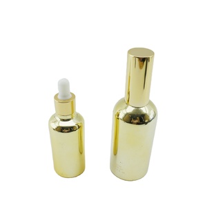 UV Gold Glass Oil Spray Bottle with Pump Mist Sprayer for Massage Oil Serum <strong>Perfume</strong> <strong>5ml</strong> 10ml 15ml 20ml 30ml 50ml 100ml - Product Image 2