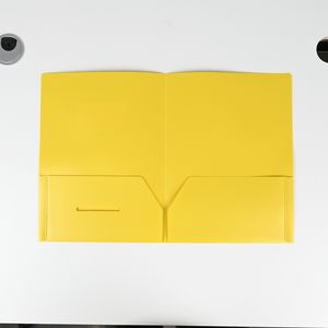 <strong>A4</strong> A5 B5 Durable <strong>Document</strong> <strong>Folder</strong> 0.5mm Thick PP Cover Waterproof Wear Resistant Two Pockets Custom Logo - Product Image 4