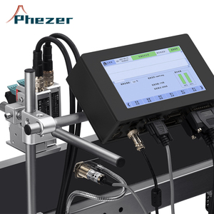 Impresora de inyección de tinta industrial completamente automática diaria Máquina de codificación de matriz DOT