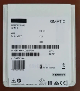 Siemens-Tarjeta de memoria de 4MB, microtarjeta de memoria 6ES79548LC030AA0 para programación PLC, control industrial, interfaz de comunicación RS485 - Product Image 3