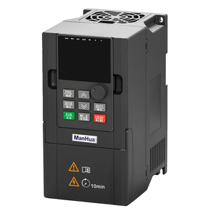 ManHua 7.5kW 380V AC VFD Controlador de motor trifásico 24 horas uno a uno Entrada monofásica Tipo de carga vectorial Unidad de frecuencia variable