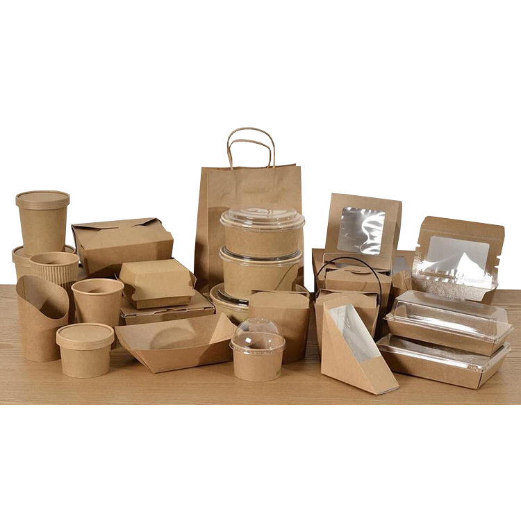 Boîtes de papier de nourriture