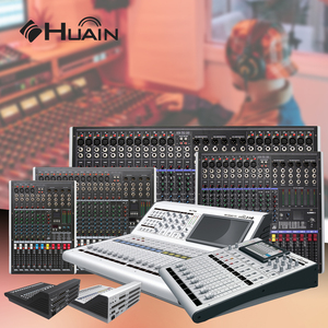 HUAIN Studio <strong>Pro</strong> 32 Channel Mixing Console Analog Audio <strong>Mixer</strong> with 18 Digital Effect