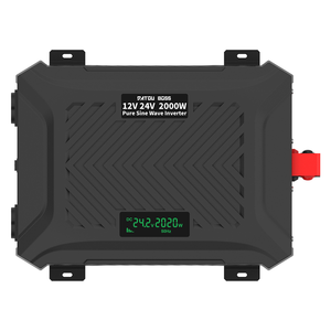 Datouboss Europa Estándar DC a AC Pesca Inversor solar Salida monofásica con control remoto Voltaje de entrada dual para acampar