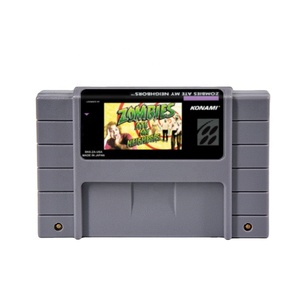 ซอมบี้กินเพื่อนบ้านของฉัน-การ์ด16บิตเกมวิดีโอเกมย้อนยุค Super famiocm SNES cards สำหรับ SFC CLASSIC Console | รุ่น NTSC - Product Image 2