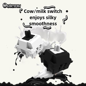 Outemu Cow <strong>Switch</strong> Factory Pre-Lubed 5Pin Linear <strong>Switch</strong> Mechanical Gaming Keyboard MX <strong>Switch</strong> Customize OEM/ODM - Product Image 2