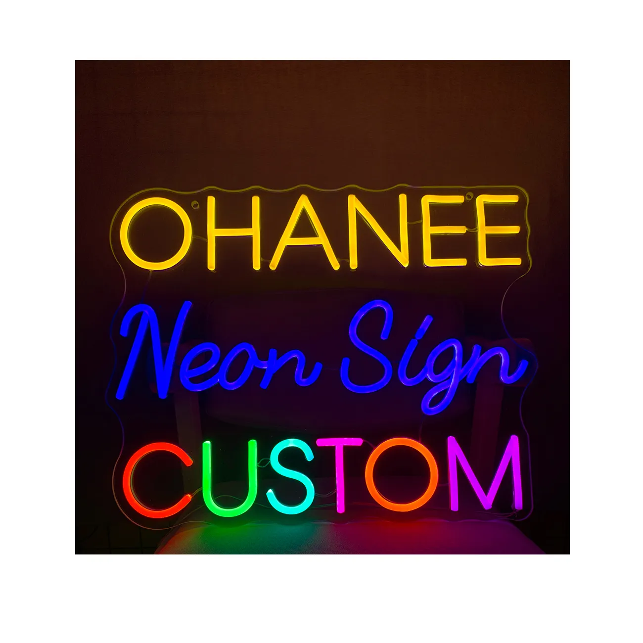 Custom Creative Outdoor Led French Fries Fried chicken Shopacrylic Led Sign Advertising Boards Decor Shop Led Light